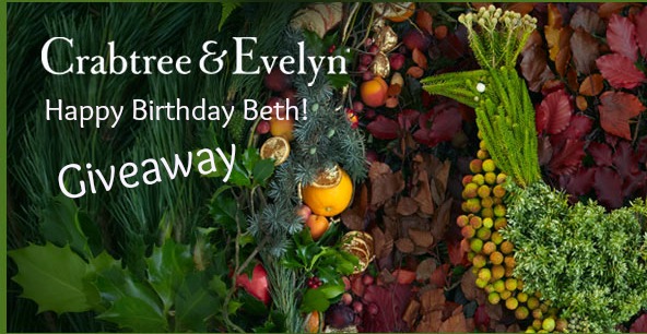 Crabtree and Evelyn’s Happy Birthday to Beth Anderson Giveaway