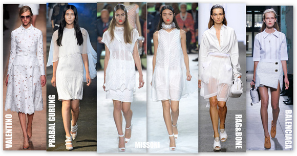 How to Wear the Trends : Summer White How to Wear the Trends : Summer White