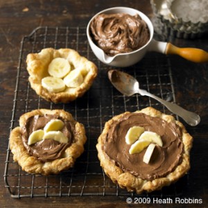 Tortine di Gianduja e Banana