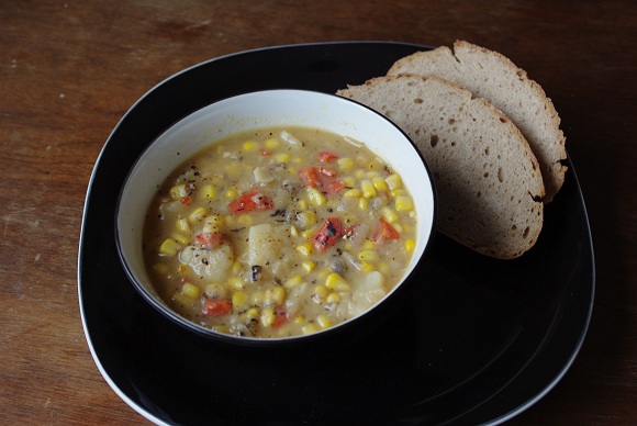 Warm Yourself from the Inside Out with Corn Chowder