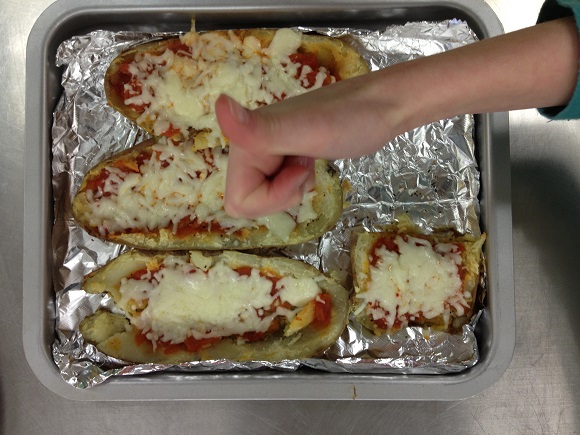 Potato Skins with a Delicious Pizza Twist