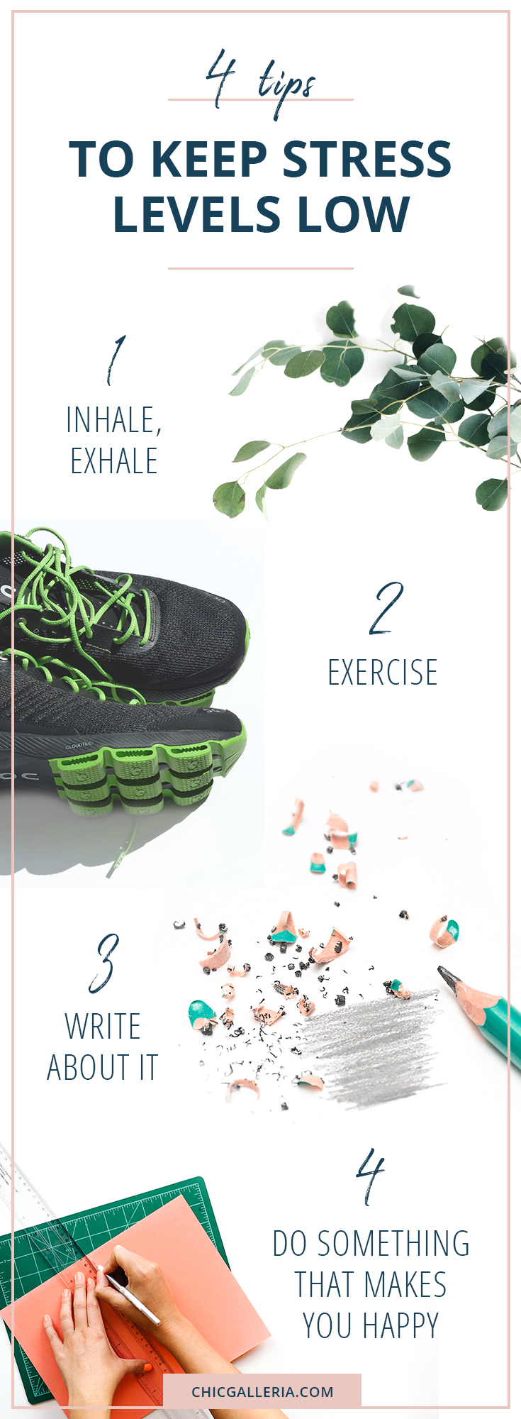 4 Tips to Keep Stress Levels Low | Coping with Stress | Stress Relief | Coping Skills | Stress Prevention | Ease Your Mind | Happy Life