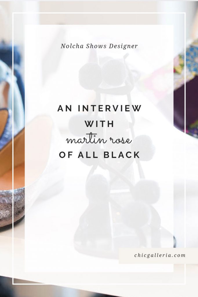 An Interview with Martin Rose of ALL BLACK