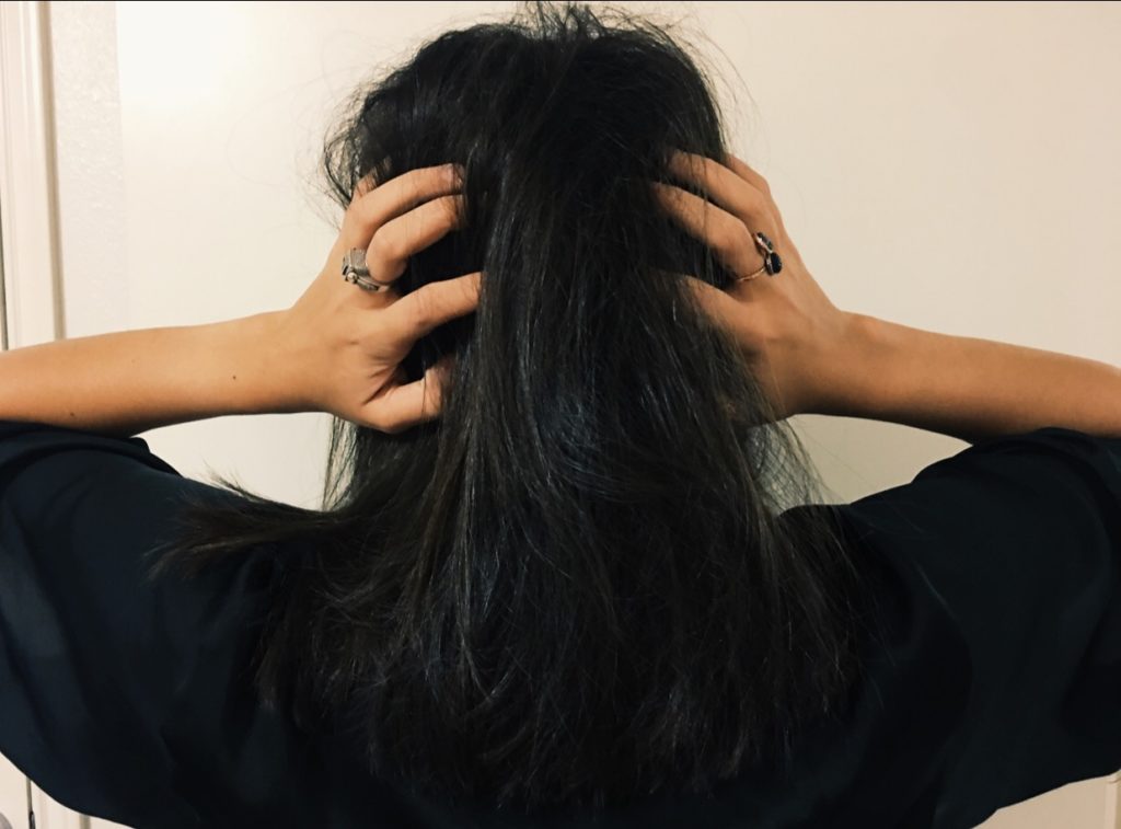 frizzy hair