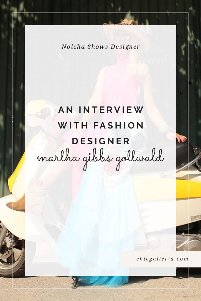 An Interview with Fashion Designer Martha Gibbs Gottwald
